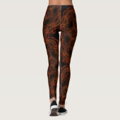 Mandala all-over grafische afdrukleggings leggings (Achterkant)