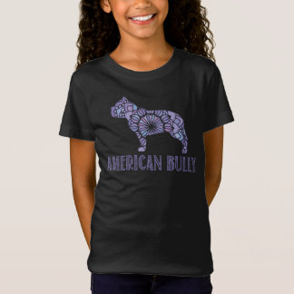 Mandala American Bully T-Shirt Girls