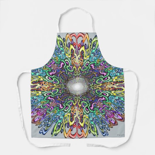 Mandala Apron Schort (Voorkant)