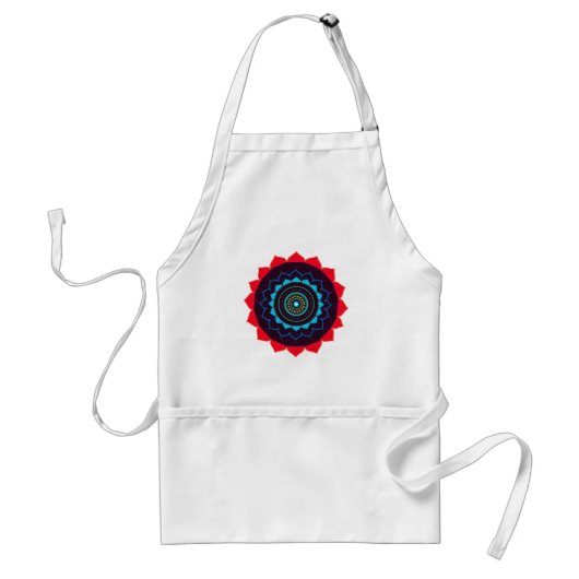 Mandala Apron Standaard Schort (Voorkant)