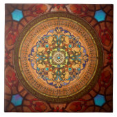 Mandala Arabia Tile Tegeltje (Voorkant)