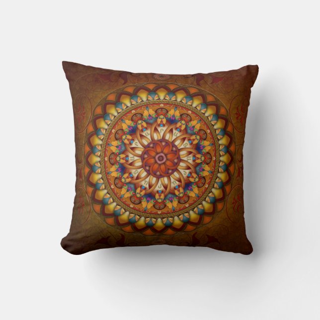 Mandala Ararat V1 Pillow Kussen (Voorkant)
