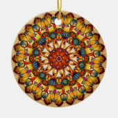 Mandala Ararat V2 Keramisch Ornament (Voorkant)