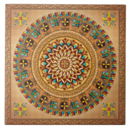 Mandala Armenia "Iyp" V2 Tile Tegeltje