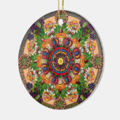 Mandala Armenian Grapes Ornament (Links)