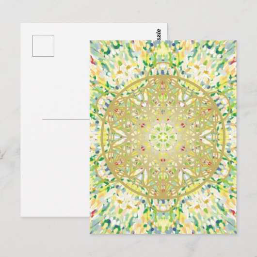 Mandala Art. 2 Briefkaart (Voorkant / Achterkant)