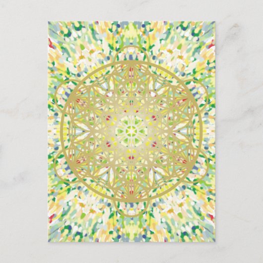 Mandala Art. 2 Briefkaart (Voorkant)