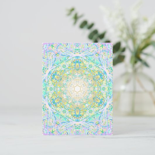 Mandala Art 3 Briefkaart (Staand voorkant)