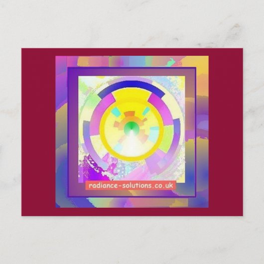 Mandala Art Briefkaart (Voorkant)