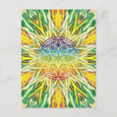 Mandala Art Briefkaart (Voorkant)