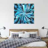 Mandala Art  Canvas Afdruk (Insitu (Slaapkamer))