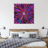 Mandala Art  Canvas Afdruk (Insitu (Slaapkamer))