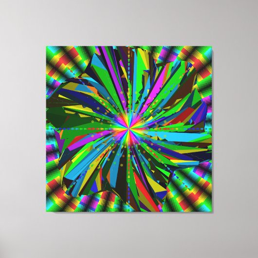 Mandala Art Canvas Afdruk (Voorkant)