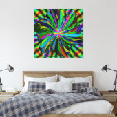 Mandala Art Canvas Afdruk (Insitu (Slaapkamer))