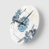 Mandala Art, Floral grafisch ontwerp Ronde Klok (Hoek)