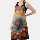 Mandala Art Geweven Bloem Schort (Insitu)