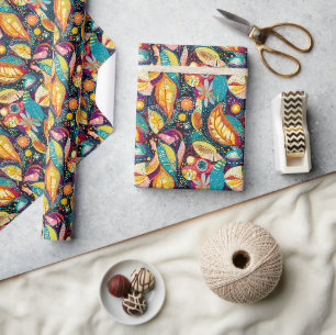Mandala Art – Kleurrijke geometrische Boheemse Dec Cadeaupapier