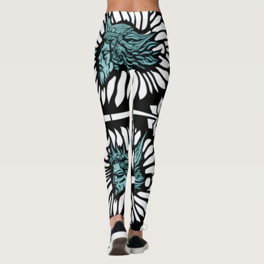 mandala art leggings (Achterkant)