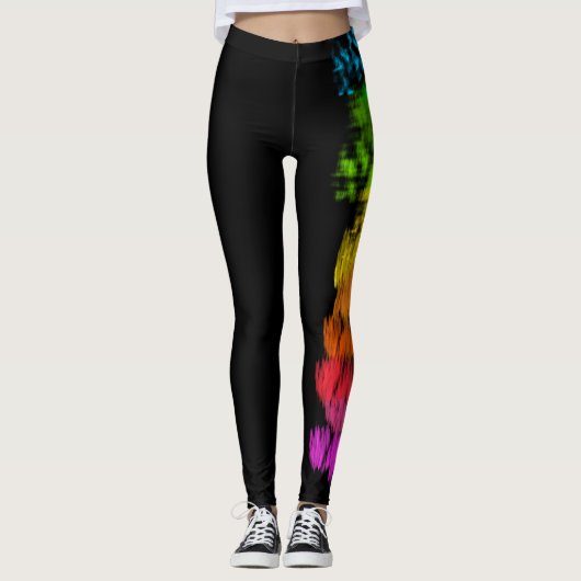 Mandala Art-Leggings activeren voor vredesherstel Leggings (Voorkant)