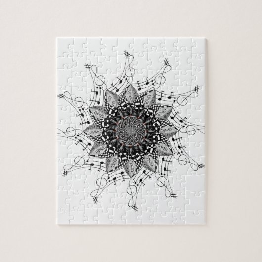 Mandala Art Legpuzzel (Verticaal)