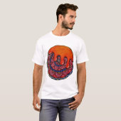 Mandala Art Mannen T-Shirts – Draag de kunst van B (Voorkant volledig)