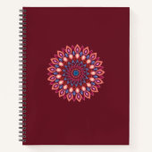 mandala art notebook notitieboek (Voorkant)