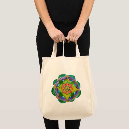 Mandala Art Painting Bag Tote Bag (Voorkant (product))