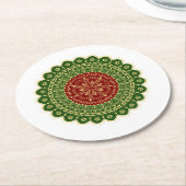 Mandala Art Paper Onderzetter (Gebogen)