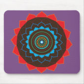 Mandala Art Photo Mousepad Muismat (Voorkant)