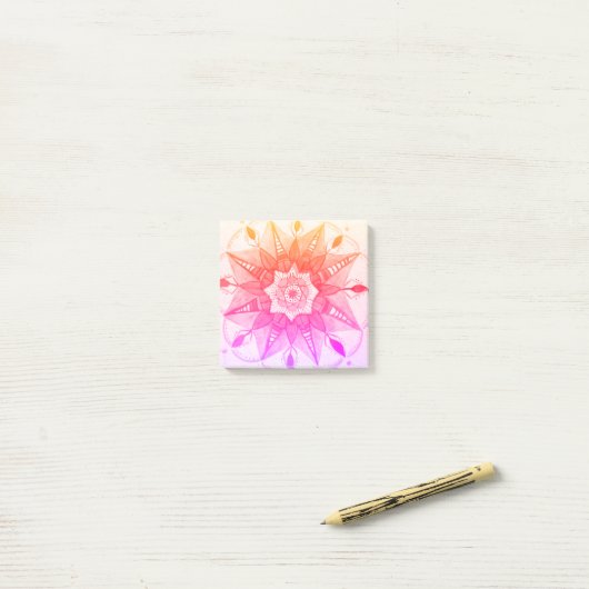 Mandala Art Post-it Notities Post-it® Notes (Op bureau)