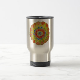 Mandala Art RVS Mok