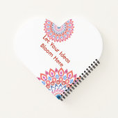 MANDALA ART Spiral Notebook Notitieboek (Achterkant)