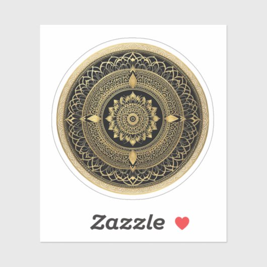 Mandala Art Sticker (Vel)