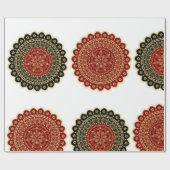 Mandala Art Wrapping Paper Cadeaupapier (Vlak)