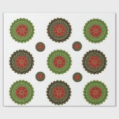 Mandala Art Wrapping Paper Cadeaupapier (Vlak)
