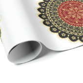 Mandala Art Wrapping Paper Cadeaupapier (Rol Hoek)