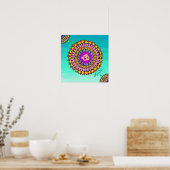 Mandala Aum Poster (Keuken)