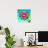 Mandala Aum Poster (Thuiskantoor)
