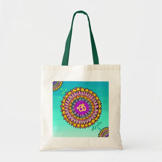 Mandala Aum Schoudertas Tote Bag (Voorkant)