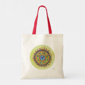 Mandala Áurea Tote Bag (Achterkant)