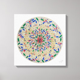 Mandala Aurora Canvas Afdruk