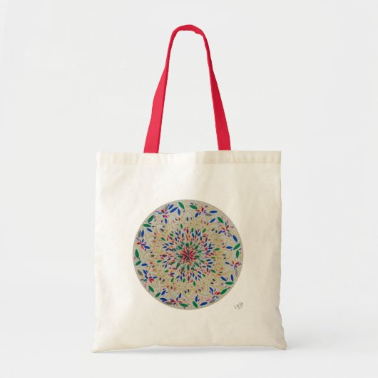 Mandala Aurora Tote Bag (Voorkant)