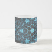 Mandala Azul Matglas Koffiemok (Voorkant rechts)