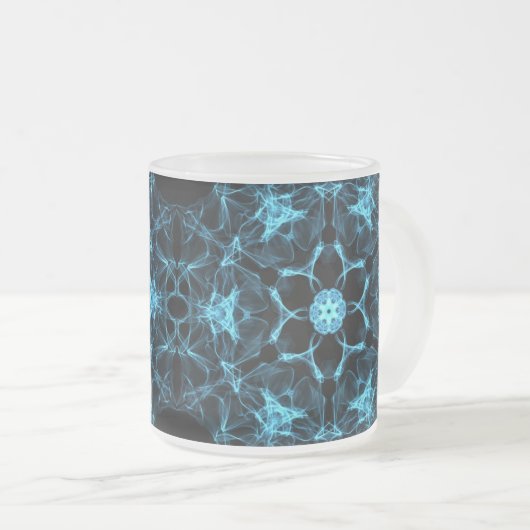 Mandala Azul Matglas Koffiemok (Voorkant rechts)