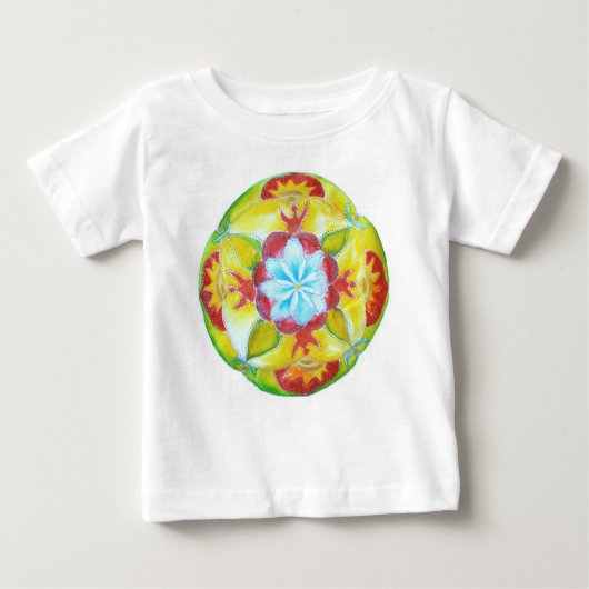 Mandala Baby Bodysuit (Voorkant)