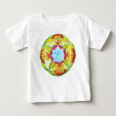 Mandala baby hoodie (Voorkant)