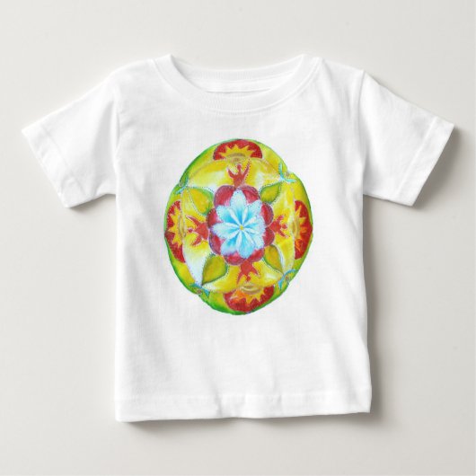 Mandala baby hoodie (Voorkant)