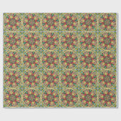 Mandala Bandana: naadloos design. Cadeaupapier (Vlak)