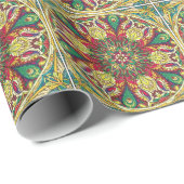 Mandala Bandana: naadloos design. Cadeaupapier (Rol Hoek)