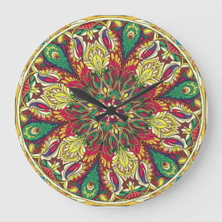 Mandala Bandana:  naadloos design. Grote Klok